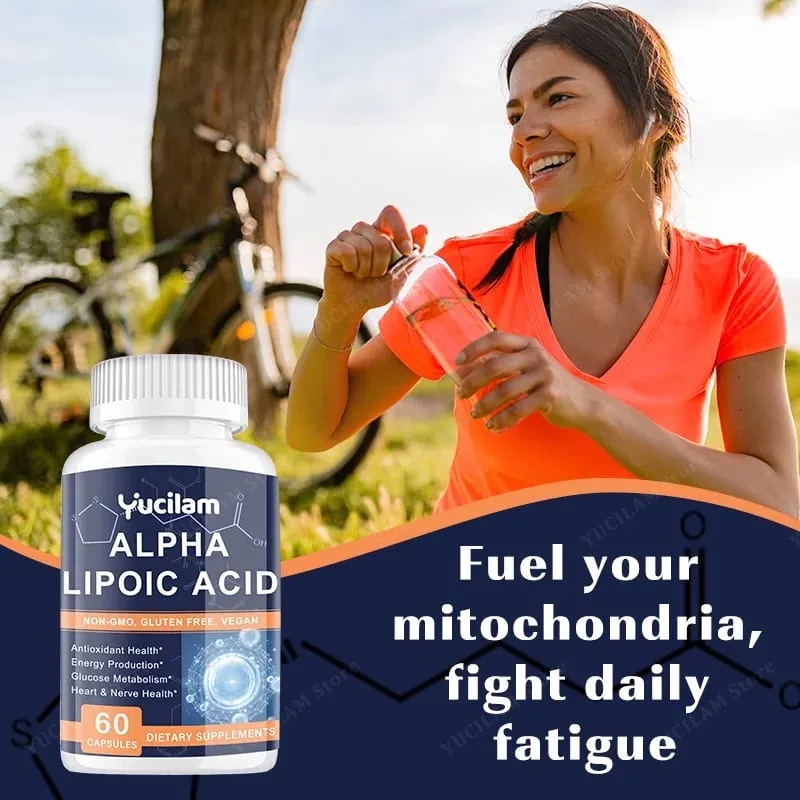 Alpha Lipoic Acid - Boosts Energy Metabolism Relaxes Nerves Supports Nervous System Health Promotes Brain & Heart Health — image 5