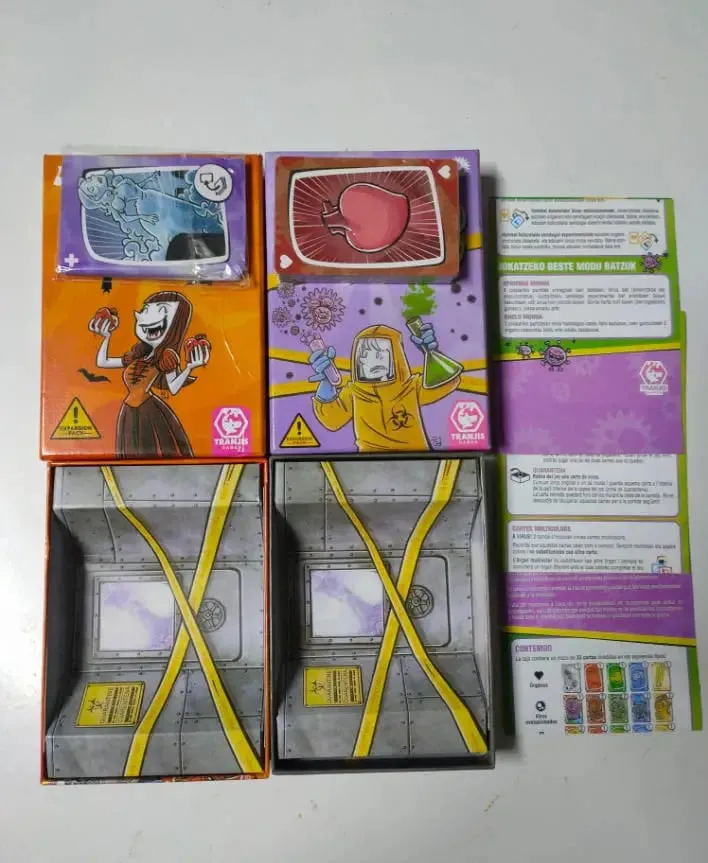 2026 Hot Selling Latest Virus Infected Card Game Card Interactive Toy Family Gathering Game Point. Card Game