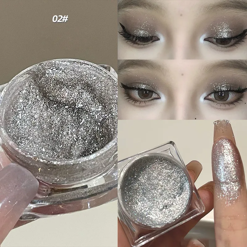 Single Eyeshadow - Ultra Sparkle Glitter Silky Matte & Luminous Pearlescent Finishes for Bold & Delicate Daily Eye Makeup Look — image 5