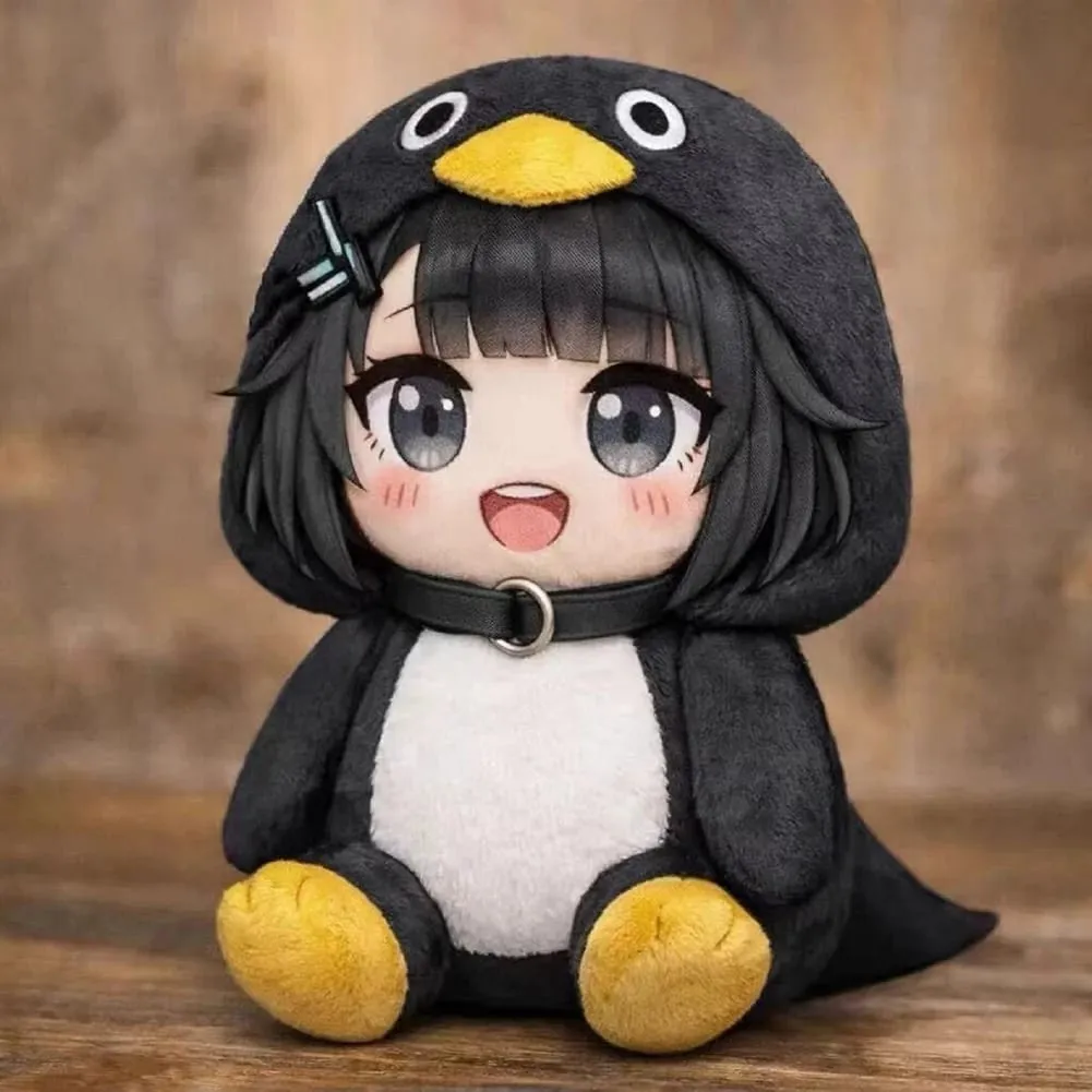 Gugugaga Little Penguin Plush Toy Cute Plush Stuffed Animal Doll Durable Stitching For Long Use For Car Sofa Office Decor