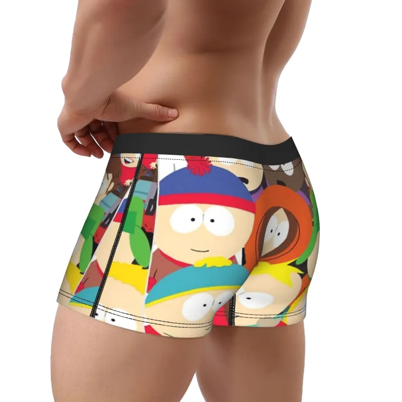 Man Souths Parked Kenny Cartoon Boxers HumorousGift Underwear Boxer Briefs — image 3