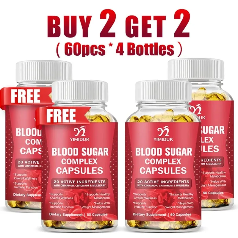 Blood Sugar Complex Supplements with Cinnamon Turmeric Supports Healthy Blood Sugar Healthy Energy Levels Metabolism