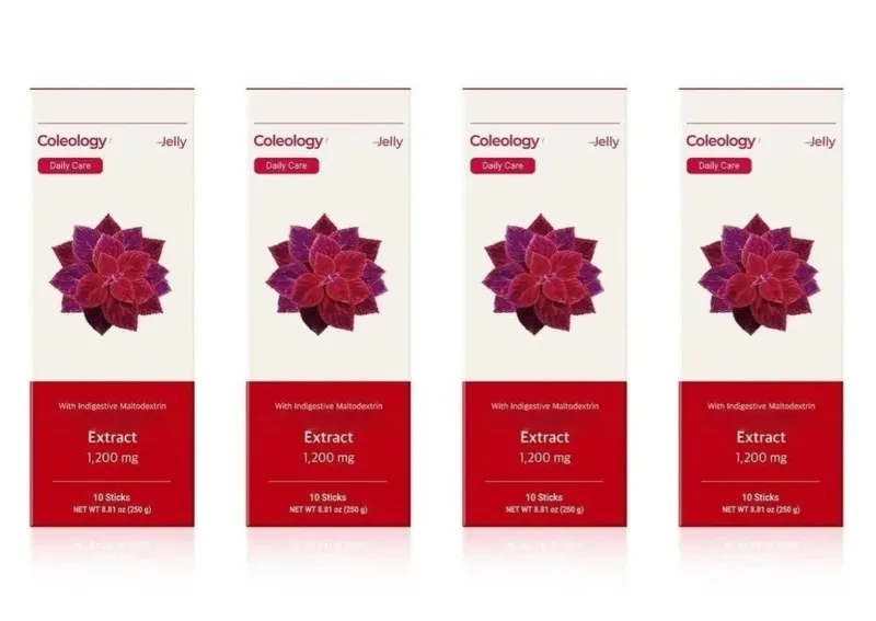 Coleology Cutting Stick Jelly Pomegranate Flavor with Plant Based Formula and Chia Seeds Help Stay Healthy 10packs Supplement — image 10