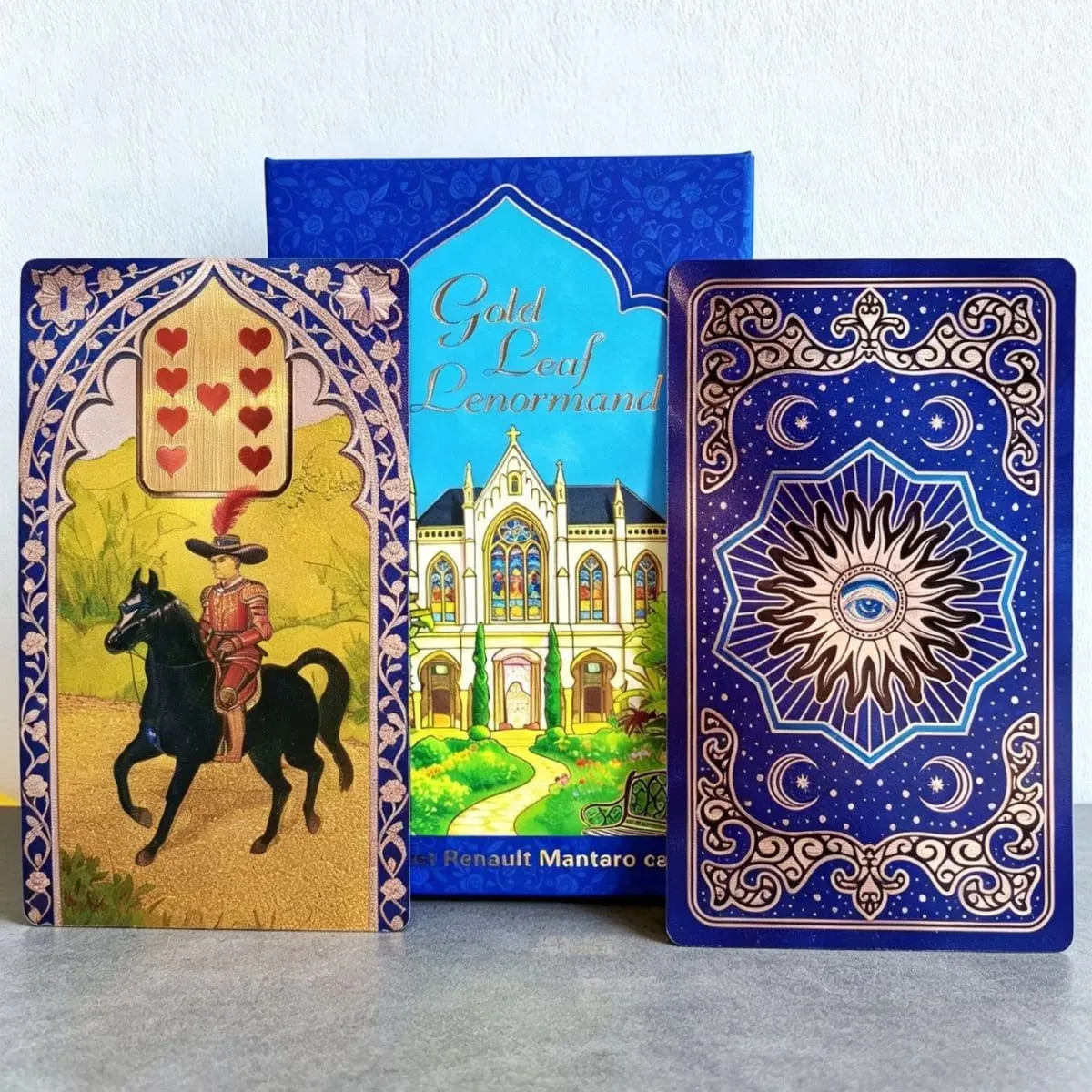 Rana George Lenormand Oracle Cards 40 Pcs Waterproof PET Cards 12*7cm for Divination & Fortune Telling — image 1