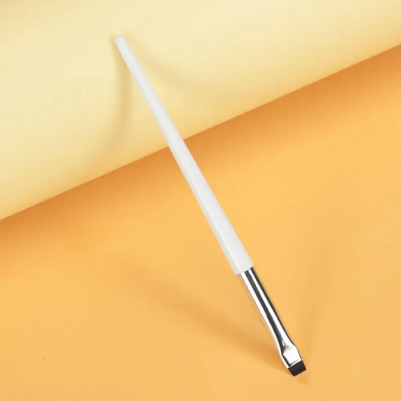 Up Tool Oblique Cosmetics Brush Beauty Blade Makeup Borstar Liner Brow Brush Vinklad Fin Eyeliner Borstar Platt ögonbrynsborste — image 18