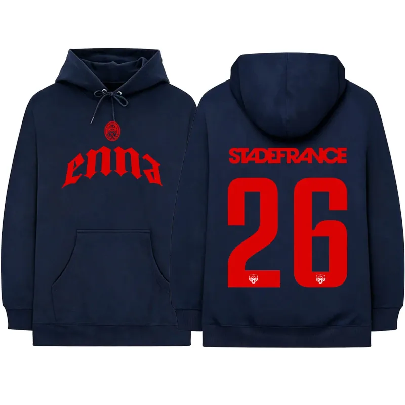 Rapper PLK Stade De France 2026 Tour Hoodies Men's Clothing Fashion Hip Hop Pullovers Fleece Long Sleeves Oversized Sweatshirts — image 14