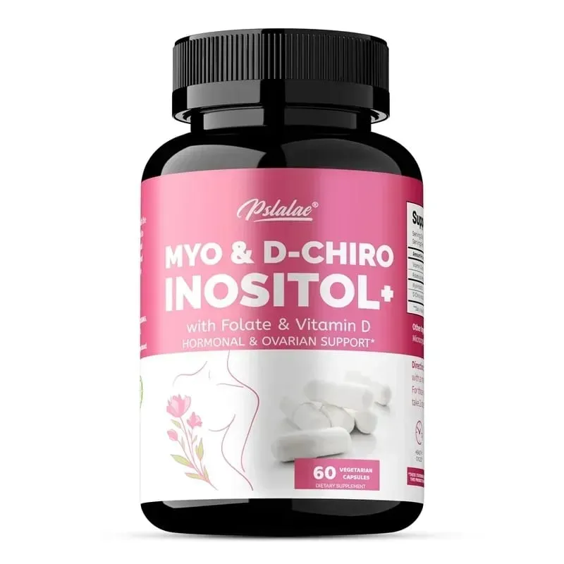 MYO & D-CHIRO INOSITOL - Rich in Vitamins Supports Women's Health and Ovarian Function Improves Immunity Hormone Balance