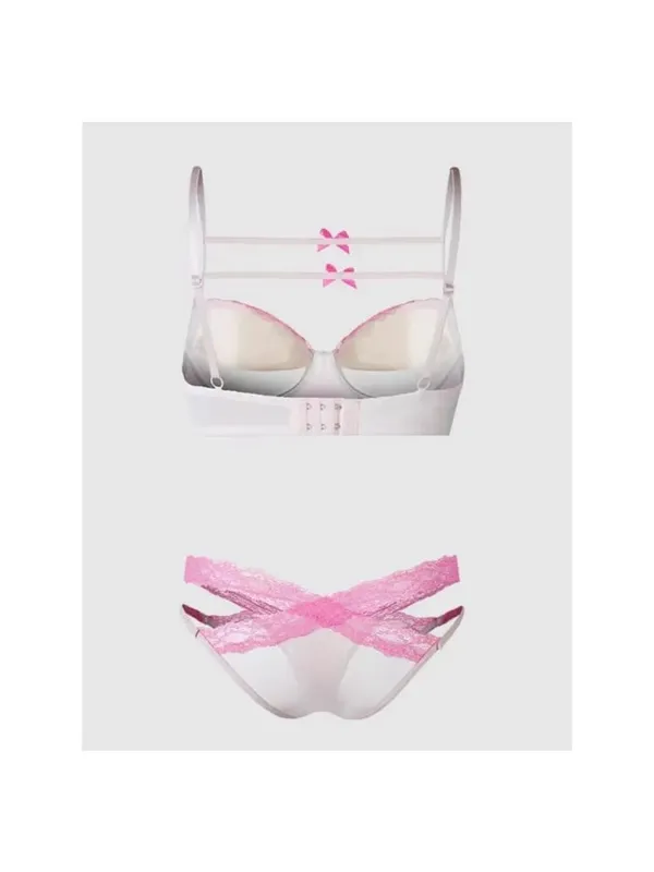 Teen Girl Push Up Bras Sexy Lace Underwire Bra for Small Bust Gathering Push Up Anti Sag Comfortable Lingerie Hot Sale — image 9