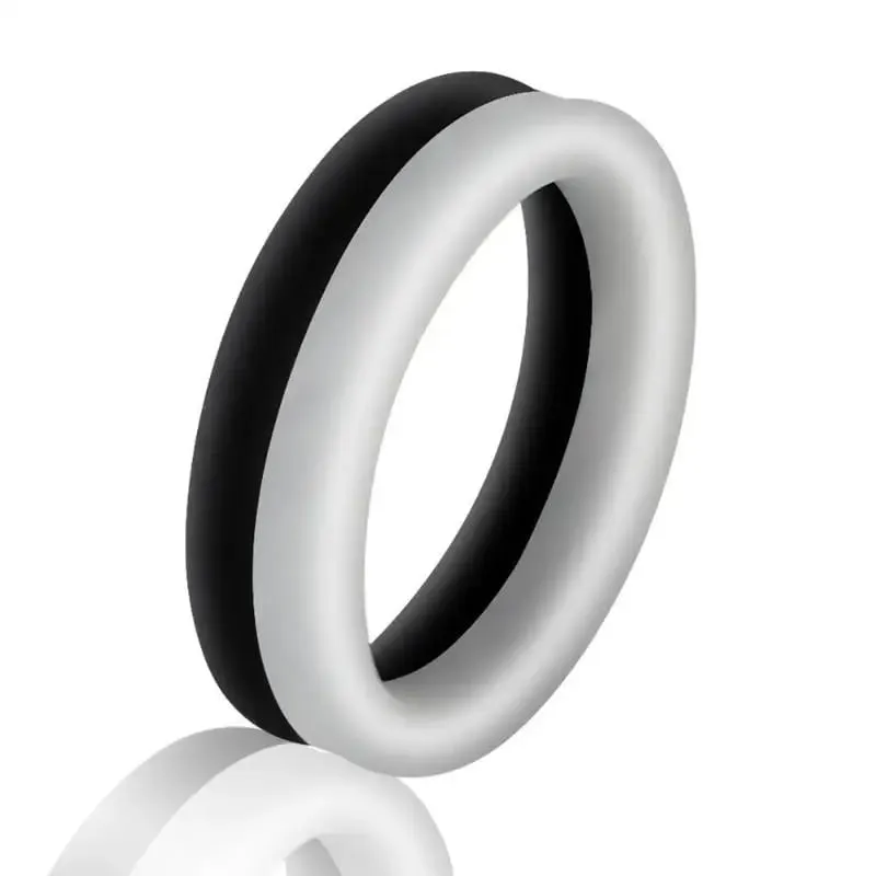 1 Pcs Men Penis Ring Silicone Cock Rings Male Lock Ejaculation Scrotal Ball Stretcher Anillo Hombre Cockring Sex Toys For Men