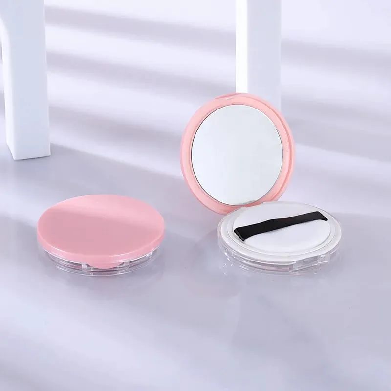 10 Pieces Combo Sale Price For Super Ultra-thin 5g Makeup Packaging Loose Powder Setting Powder Case With Puff — image 3