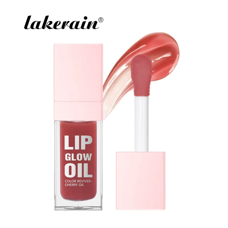Pelembap Lip Gloss Cermin Air Lip Glaze Menyuburkan Bibir Cecair Gincu Isipadu Bibir Jelas Lip Glos Wanita Bibir Kosmetik