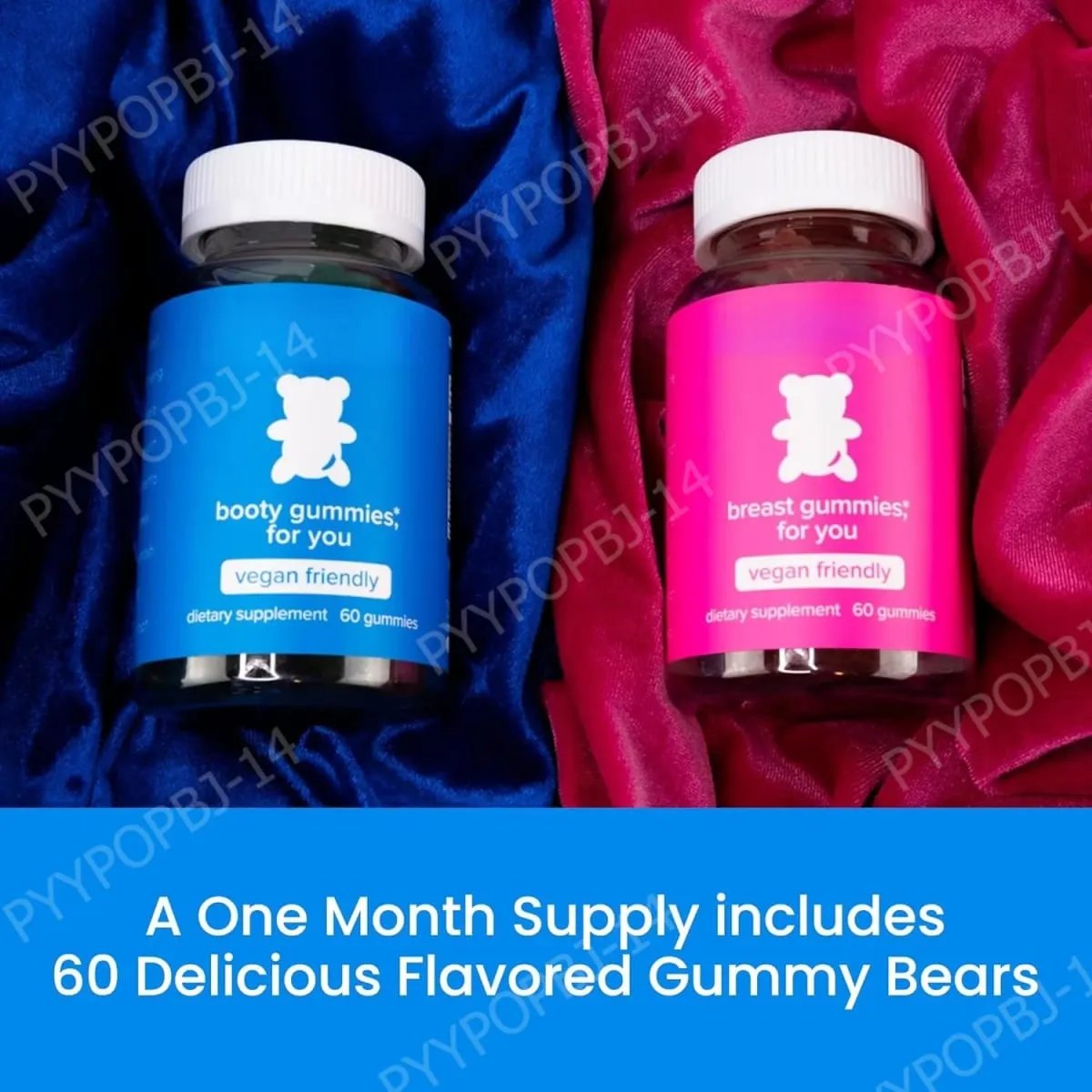 Top&Peach Support Combo Pack Multivitamin Gummies for Women Includes Herbal Extracts & Essential Vitamins Gluten Free 60 Count — image 3