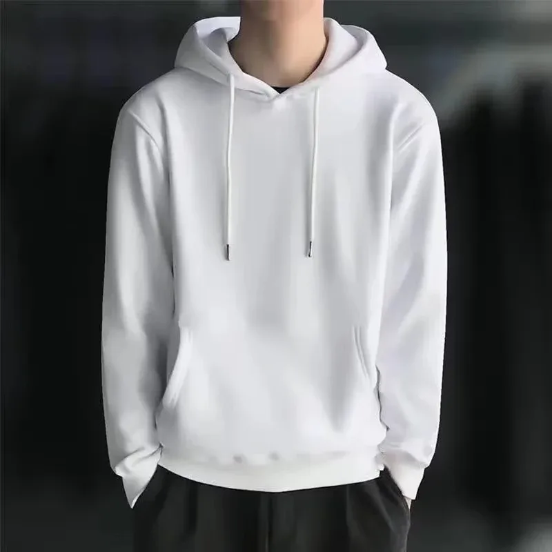 Men's and Women's Solid Color Pocket Hoodies Sports Fitness Sweatshirts Fashionable Casual Pullovers Multi Color — image 6