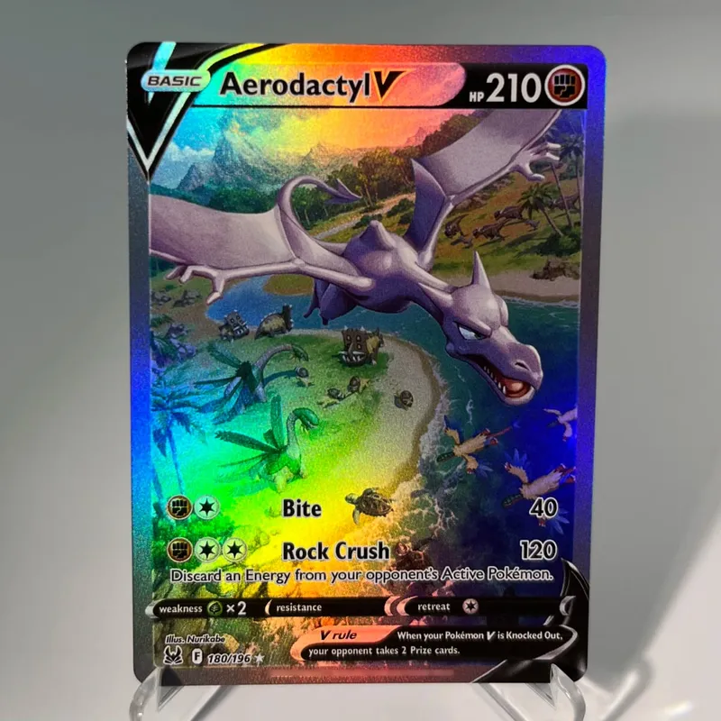 Szkarłatne i fioletowe karty PKM PTCG6-B GX Rainbow Gardevoir Drowzee Ralts Riolu ex rzadka kolekcja zabawki bojowe prezenty dla hobby — image 28