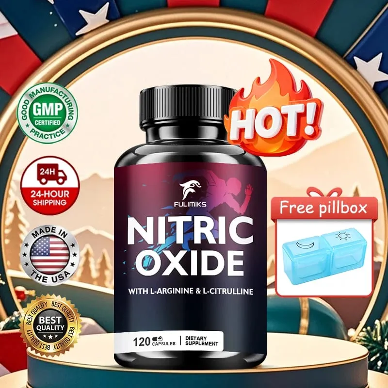Powerful Nitric Oxide Supplement - Premium Muscle Support Nitric Oxide Booster - Natural Energy and Heart Health Support — image 2