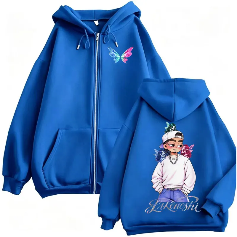 Omar Courtz Por Si Manana No Estoy New Album 2026 Tour Zipper Hoodies Men Women Fashion Hip Hop Pop Music Sweatshirt Jacket Coat