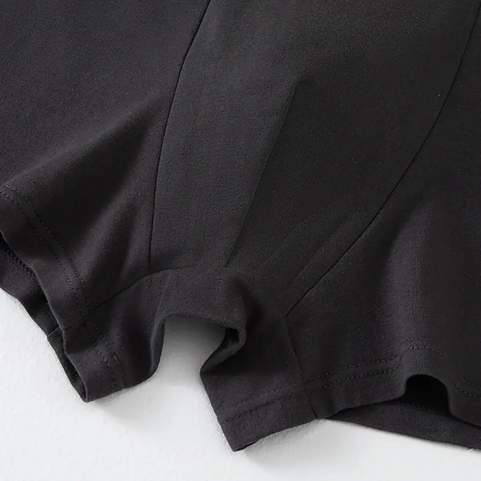 4 Piece Set Of Men's Cotton Comfortable Soft And Versatile Underwear Plus Size Casual Boxer Shorts Sports Cycling Base Shorts — image 27