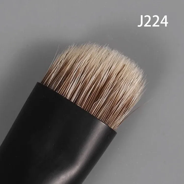 Soft Saibikoho Goat Hair Eye Shadow Blending Brush Professional Handmade Makeup Brush Ebony Wood Handle Makeup Brushes