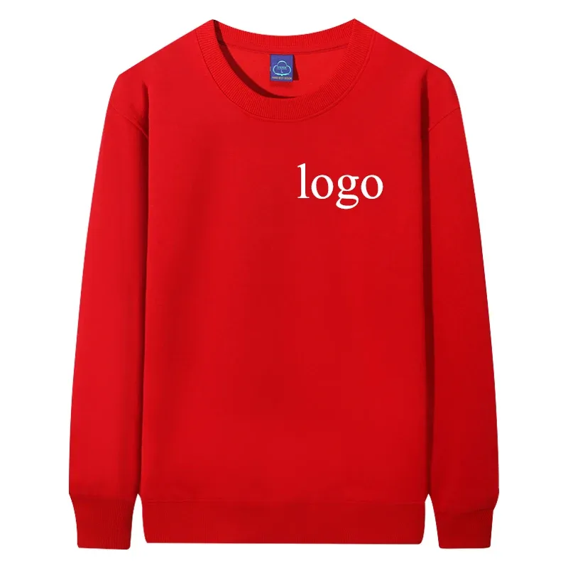 Customized Round Neck 60% Cotton Hoodies Men Fashion Printed Loose Long Sleeve Pullover Women Personality Streetwear Sweatshirts — image 15