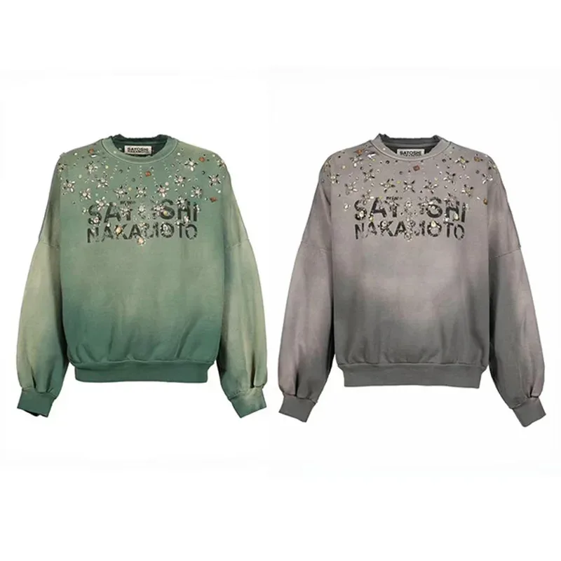 2026 Washed Crewneck Satoshi Nakamoto Hoodies Men Woman Vintage Fashion Streetwear Damaged Hole Old Sweatshirts Pullover — image 11