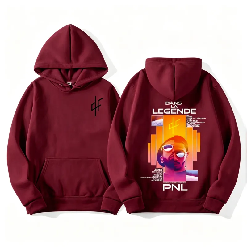 French Rapper Le Monde Chico PNL Album Cover Hoodies Men's Clothing High Quality Fleece Sweatshirts Fashion Hip Hop Retro Hoodie — image 16