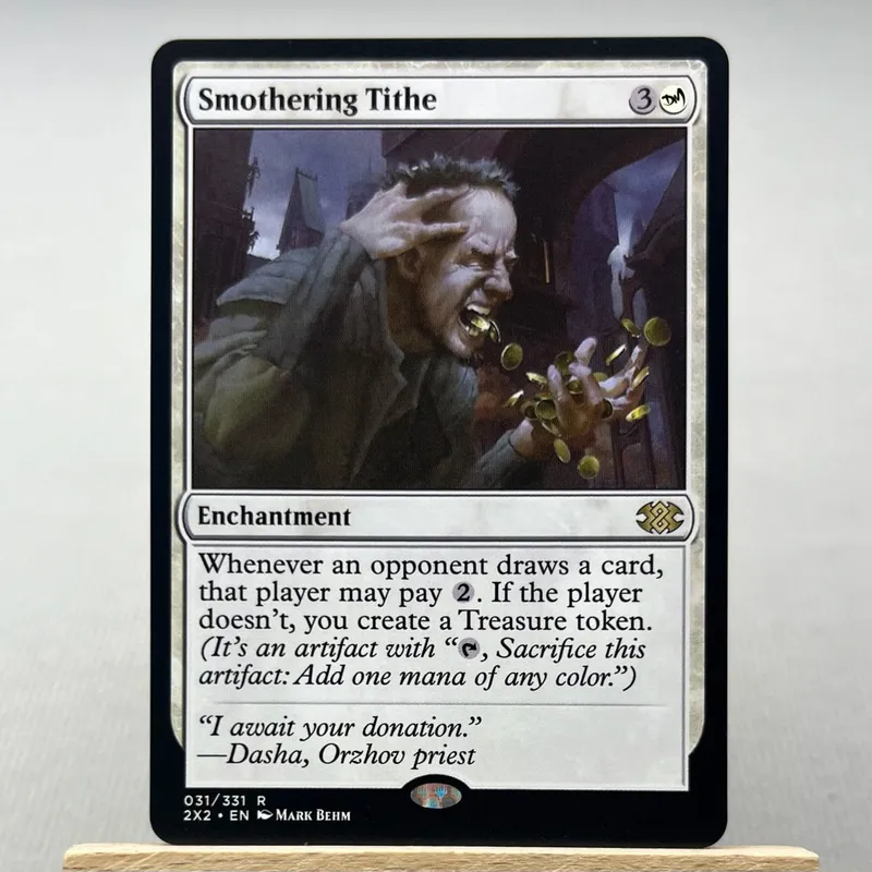 AFR 2X2 KHM HOLO9-002 Tcg Proxy Cards Smothering Tithe Bloom Tender City of Brass Damnation City of Brass City of Brass — image 43