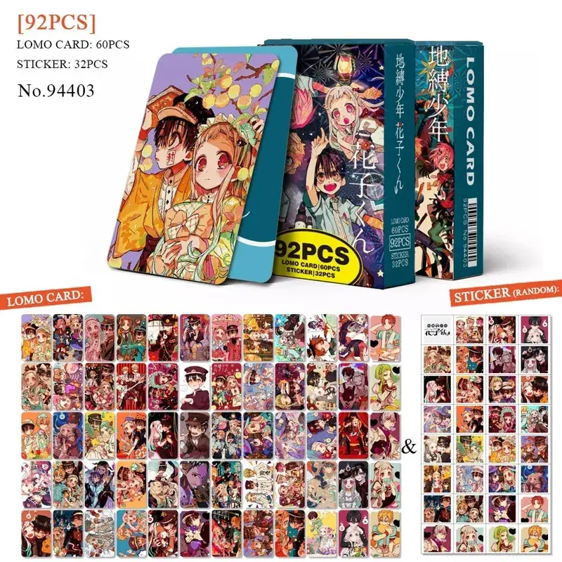 Anime Attack on Titan Lomo Card Pohlednice Hračka Haikyuu Lékárnické deníky Honkai Star Rail Collection Karty s nálepkami Dárek — image 16
