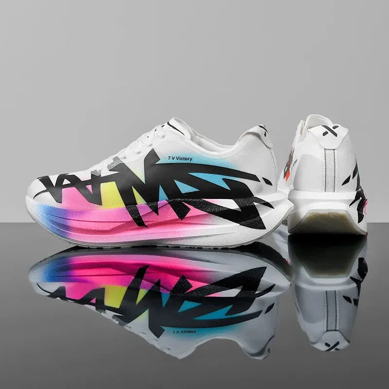 Men Running Shoes Air Cushion Jogging Shoes Carbon Board Marathon Sports Breathable Lightweight Women's Nonskid Casual Sneakers — image 10