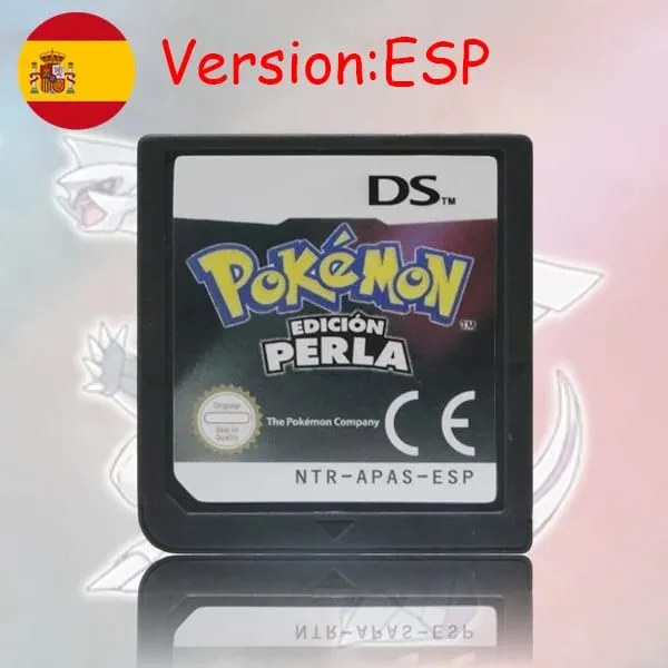 Cartouche de jeu NDS série Pokemon platine perle diamant HeartGold SoulSilver USA/EUR/FRA/ITA/NOE/AUS/ESP Version pour NDS