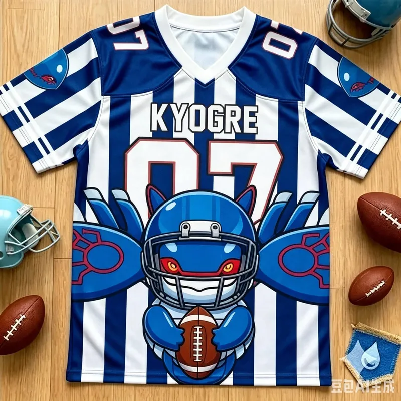 Summer Pokemon Mewtwo 25 Football Jersey Y2K Blue Plaid Print Family Matching Outfit Breathable Uniform for Street Fashion — image 13