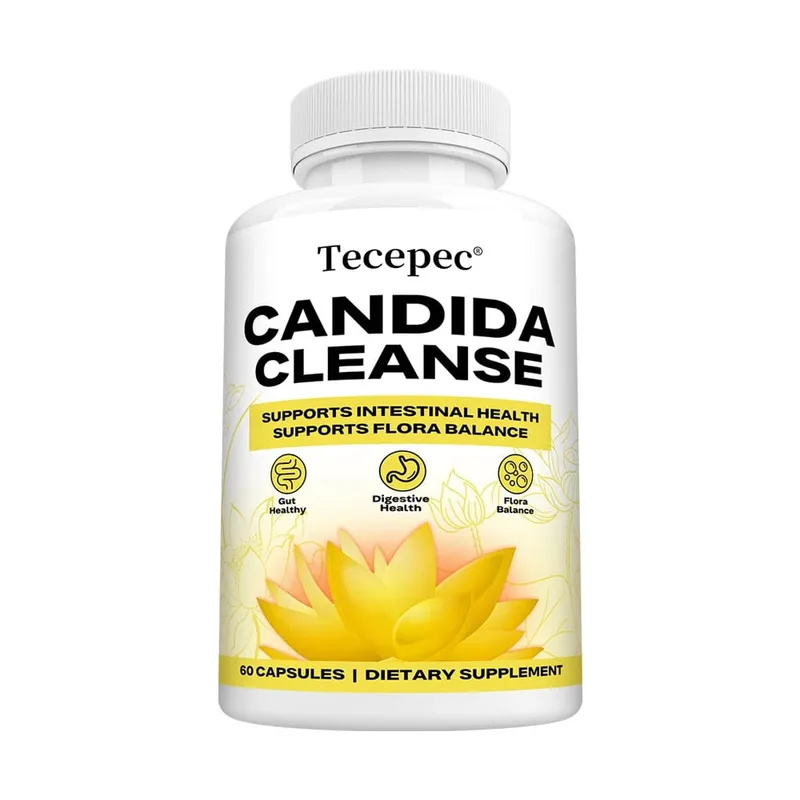 Candida Cleanse Capsules - Usus Detox Usus Flora Keseimbangan Menyokong Penghadaman Melegakan Perut Kembung Suplemen Antioksidan — image 9