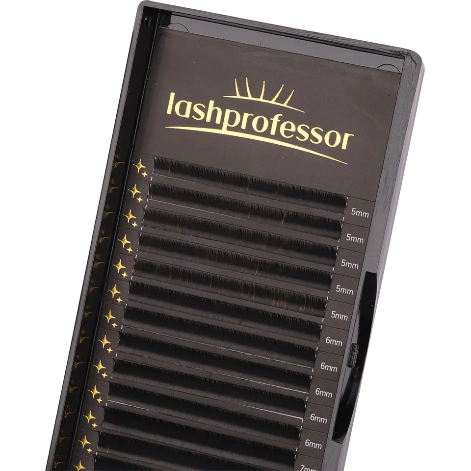 Lashprofessor 16 Rows Classic Individual Eyelashes Extensions Fluffy Volume Lashes Supply All Size Cilios Natural Soft Mink Lash