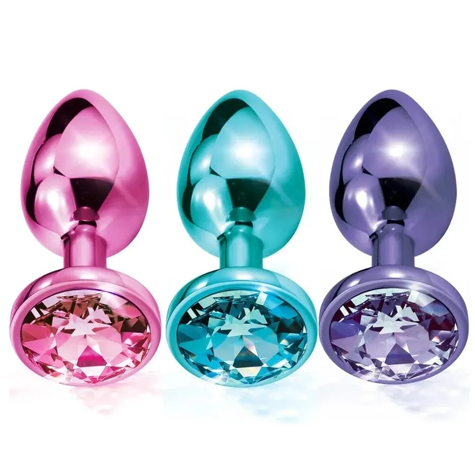 Metal Small Medium Large Butt Plug Set Fox Tail Anal Plug Jewelry Steel Anal Sex Toy Trainer For Woman Couple Cosplay — image 1