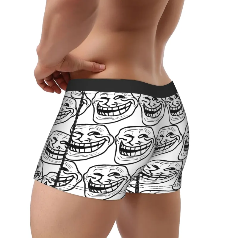 Rage การ์ตูน Trollfac Trunk ตลกกระเป๋าชุดชั้นในขายร้อนรูปแบบนักมวยสั้นสบายกางเกงผู้ชาย PLUS ขนาด — image 4