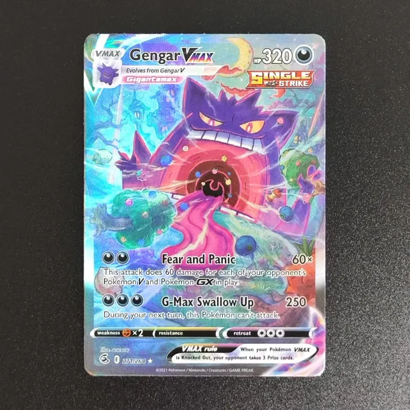 Proxy PKM Cards Mew Ex PAF 232/091 SVP 053 English TCG Collection Trading Card Game