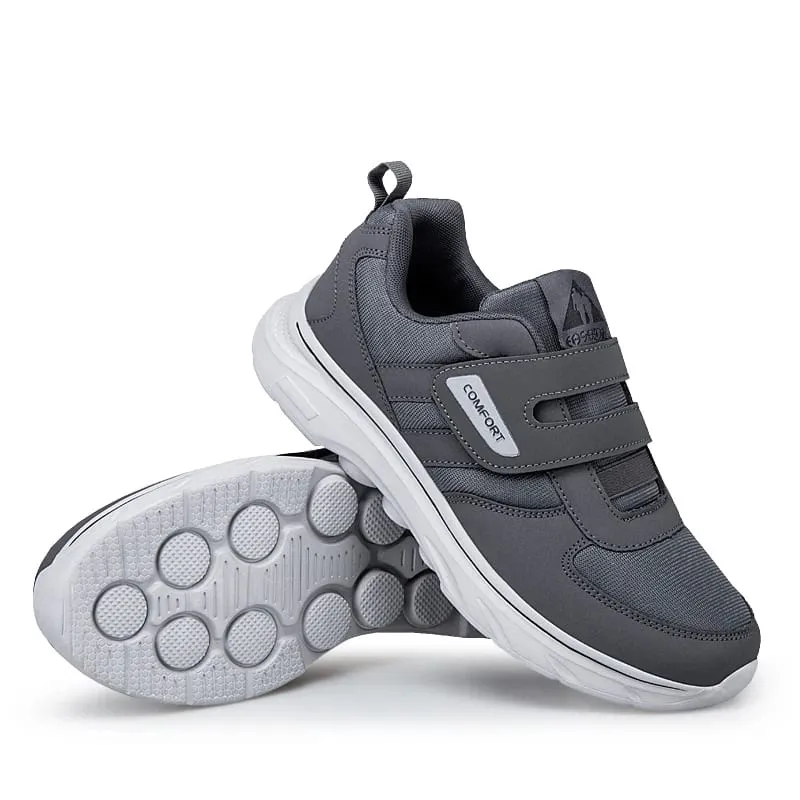Men's Diabetic Shoes for Elder Orthopedics Feet Swollen Adjustable Walking Shoe Casual Sneakers Elderly Foot Pain Relief — image 6