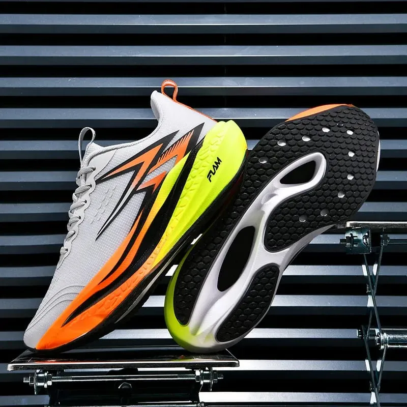 Sports Running Shoes Speciality Marathon Men Breathable Lightweight Carbon Board Women's Comfortable Athletic Nonskid Sneakers — image 3