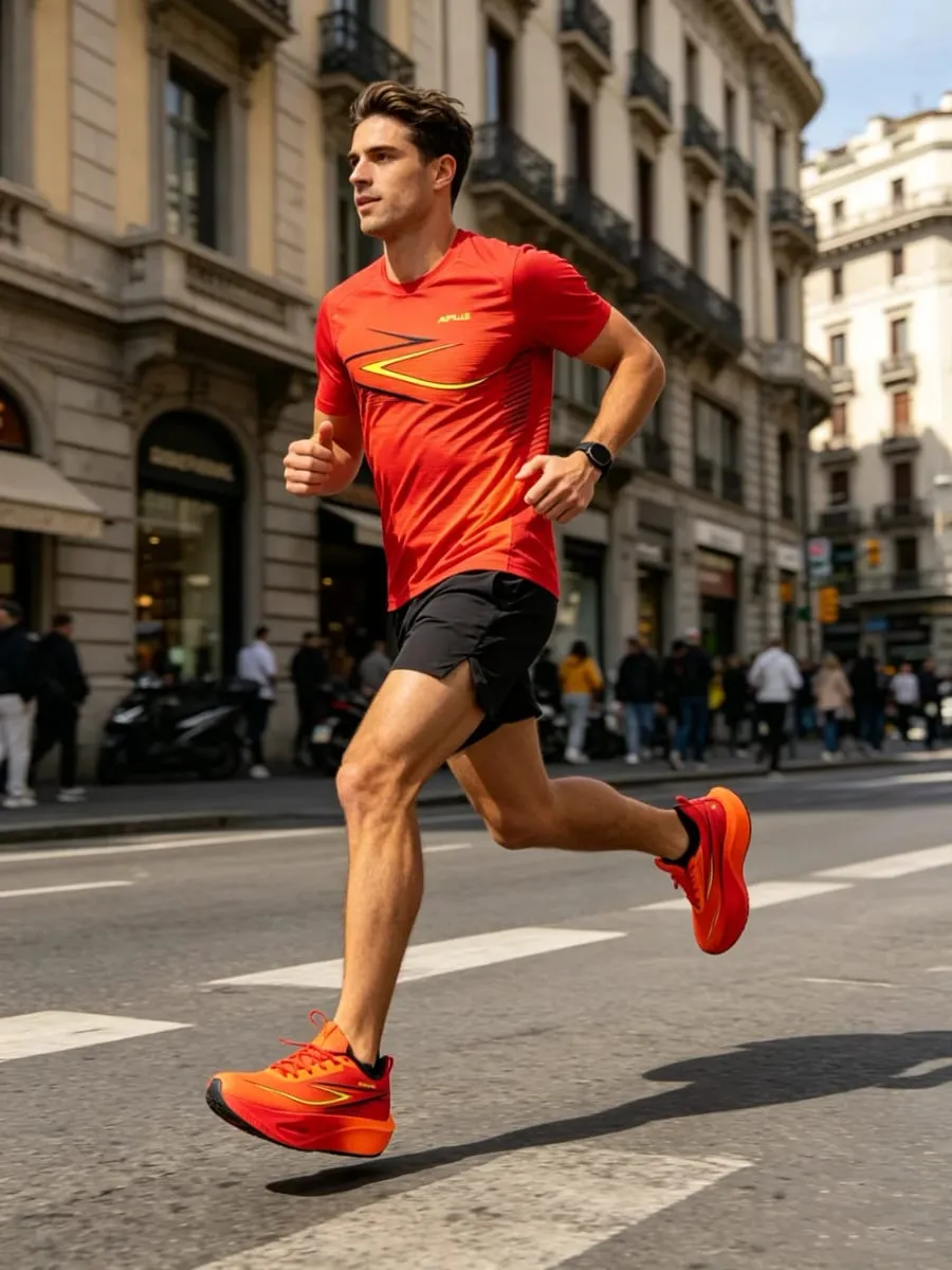 Marathon Men Sports Speciality Running Shoes Carbon Board Breathable Lightweight Women's Comfortable Athletic Nonskid Sneakers — image 9