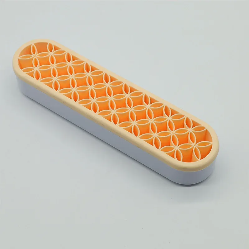 High Quality Storage Box Painting Pen Holders Silicone Storage Box Makeup Brush Holder Organizer Box for Brushes