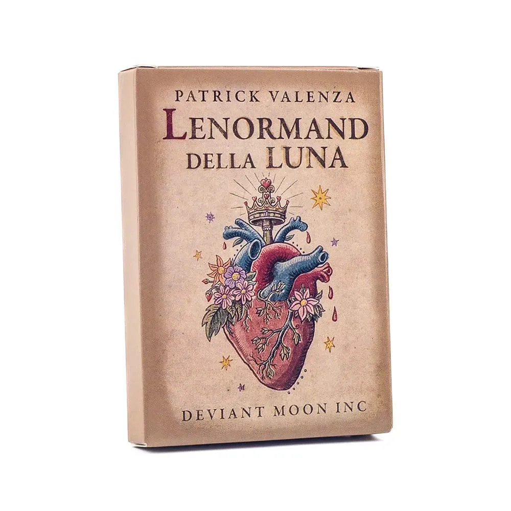 Lenormand Della Luna חפיסת טארוט 36 יחידות חיזוי גורל כרטיסי טארוט אורקל מסיבה בידור כרטיסי משחק לוח 7.3*10.2 ס"מ — image 2