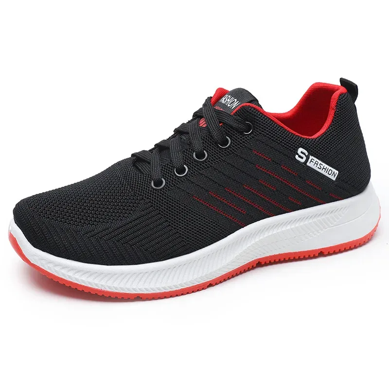 Spring Summer men's shoes breathable light casual sports shoes outdoor soft soles comfort lace up running shoes student sneakers — image 8