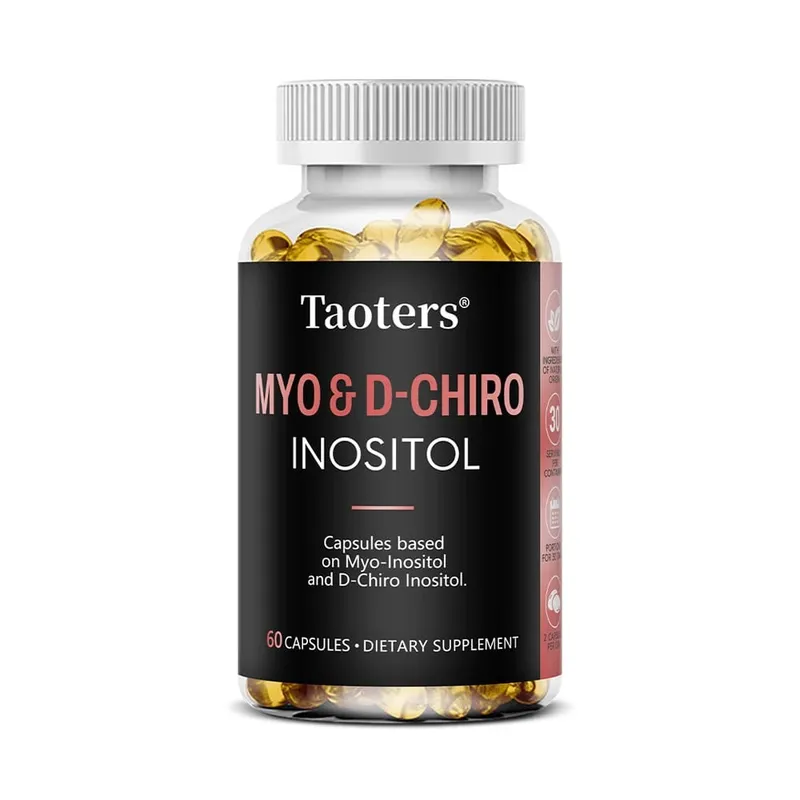 Myo-Inositol & D-Chiro Inositol Supplement for Women (40:1 Ratio Myo Inositol) Hormone Balance & Ovarian Health for Women