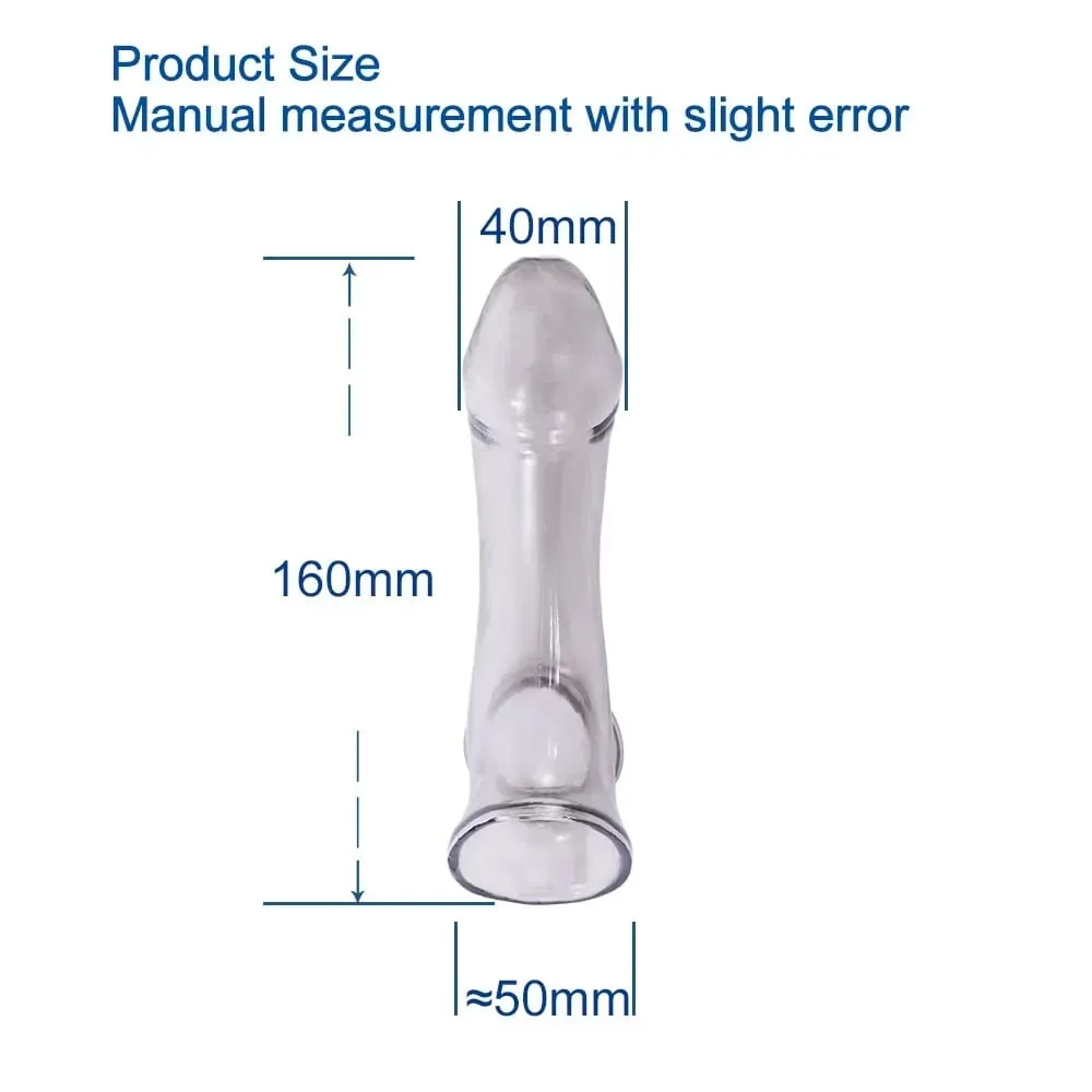 Extensor peniano adulto elástico alto, preservativo reutilizável e mais seguro, brinquedo sexual para casal, homens, ferramentas de ejaculação retardada — image 5