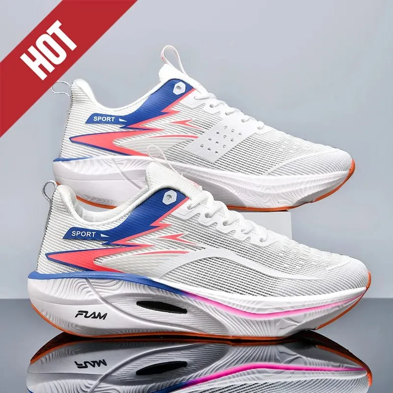 Running Shoes Carbon Board Speciality Marathon Men Sports Breathable Lightweight Women's Comfortable Athletic Nonskid Sneakers — image 10