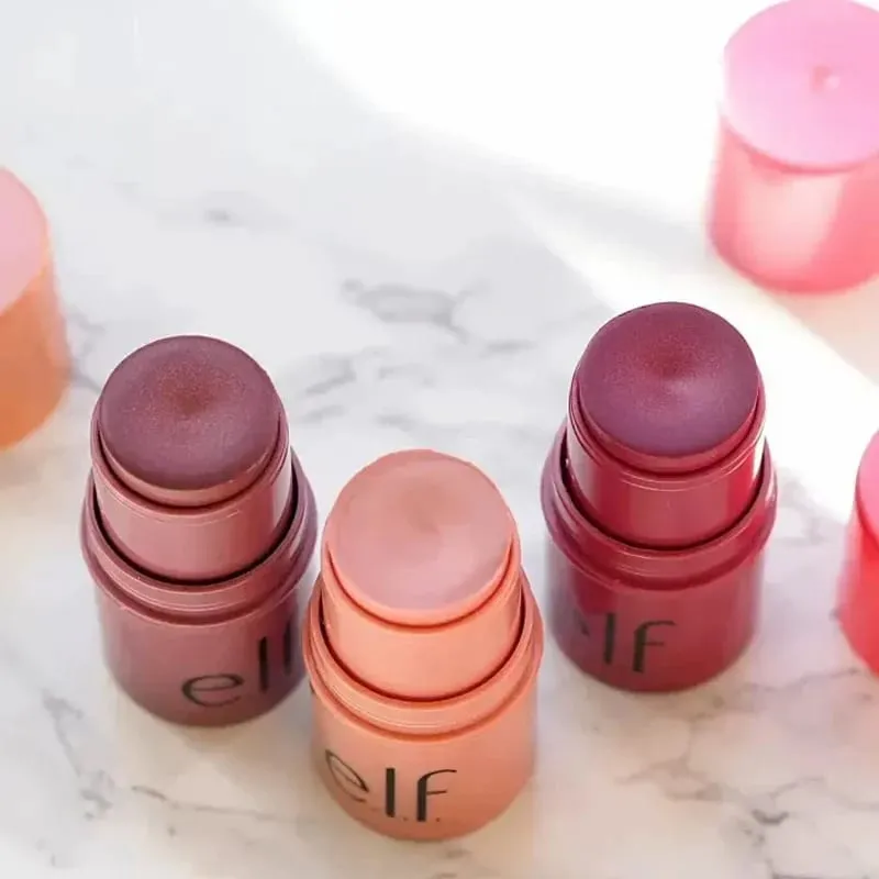 Elf Blush Contour บลัชออนอเนกประสงค์แบบ Dual-use สำหรับริมฝีปากและแก้ม Matte Glow Primer Moisturizing Base Pore-minimizing — image 5