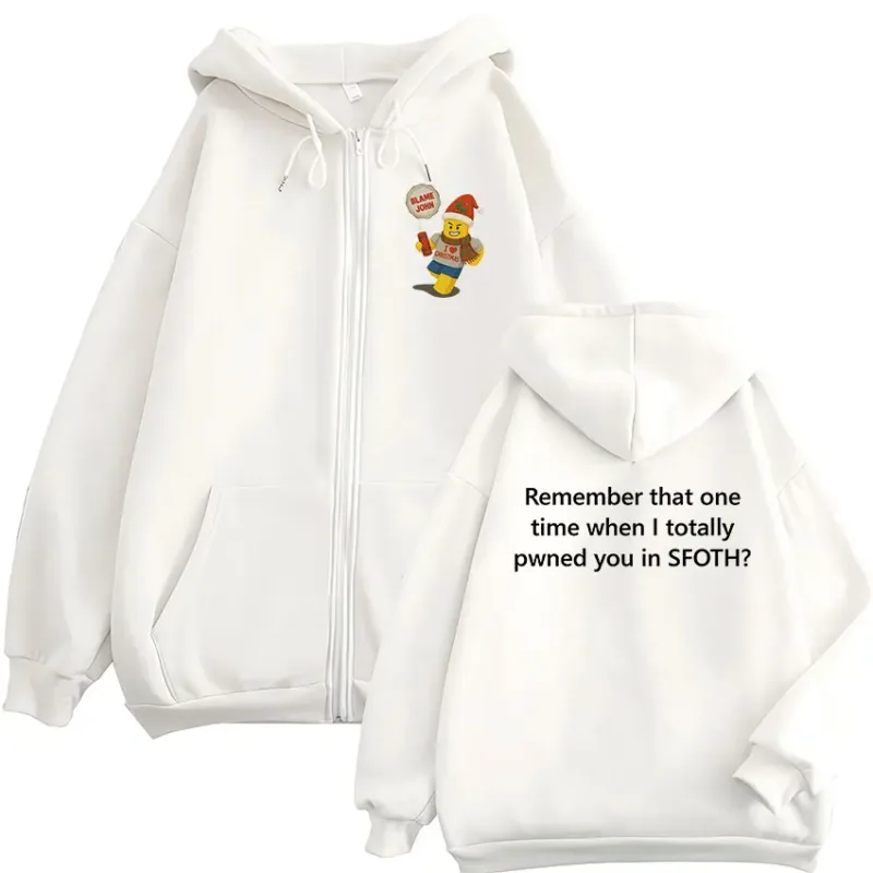 Funny Blame John Meme Zipper Hoodie Shedletsky Forsaken Fashion Autumn/Winter Sweatshirt Men Women Casual Oversized Coats Hoody — image 7