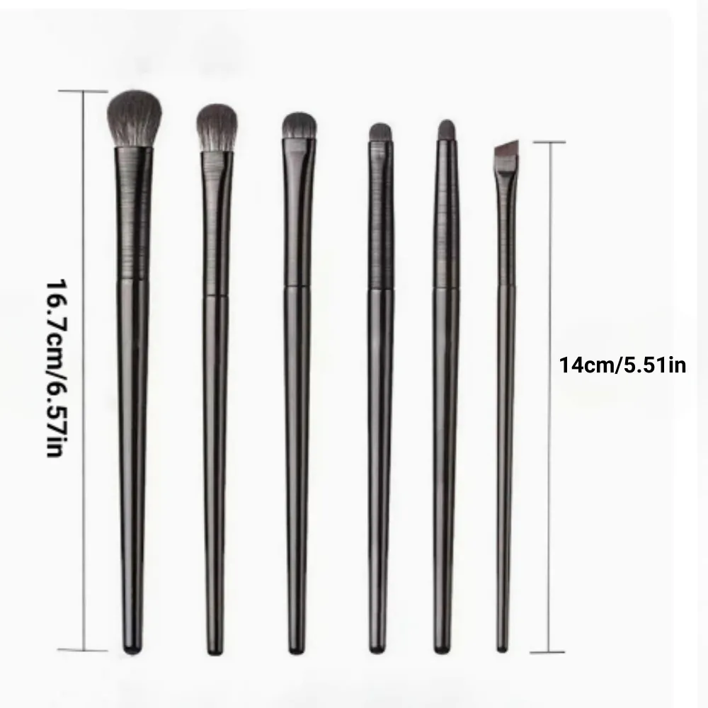 Professional Eyes Makeup Brushes Set Soft Bristles Eyeshadow Eyeliner Eyebrow Contour Brush Women Facial Beauty Cosmetic Tools