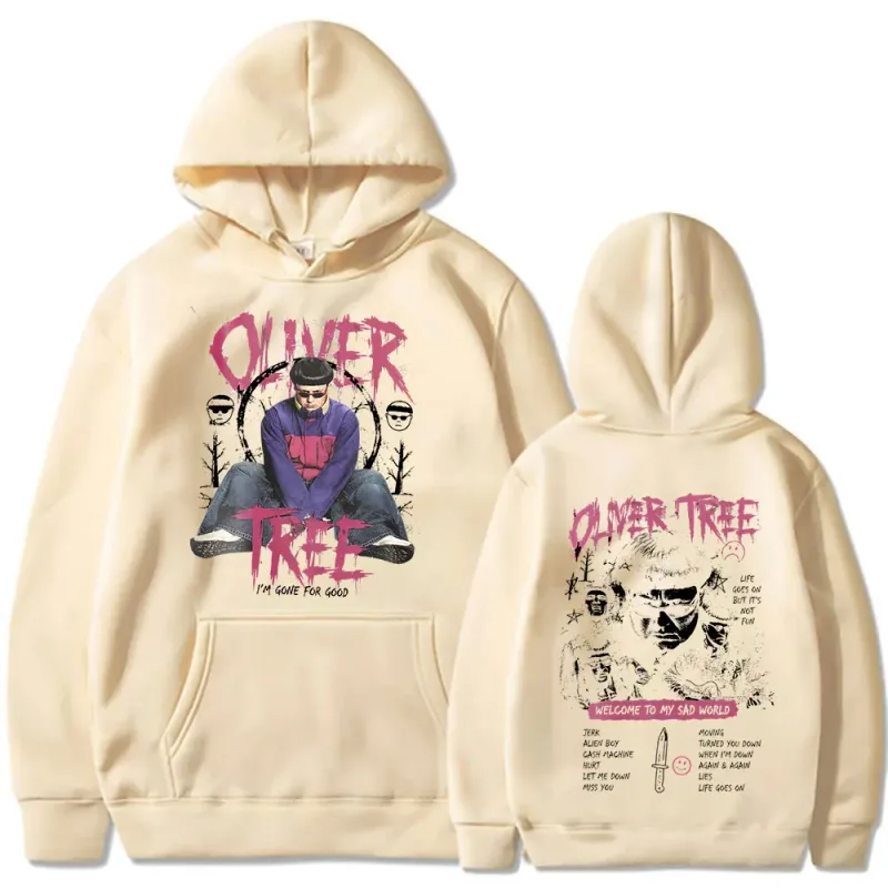 Oliver Tree Hoodies Life Goes on 1993-2026 Fans Gift Pullovers Men Clothing Fashion Hip Hop Oversized Casual Hooded Sweatshirts — image 7