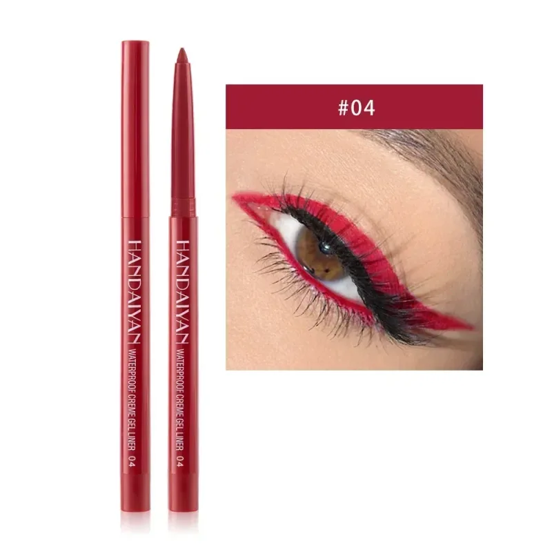 1PC Glitter Shine Eyeliner Gel Pencil Sexy Colorful Long-Lasting Shimmer Makeup Matte Colored Eye Liner Cream Pen Cosmetic Tool — image 11