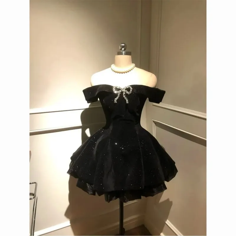 Gothic Red Lolita JSK Dress Women Spaghetti Strap Ruffle Tulle Skirt Chain Bow Decor High Low Hem Vintage Princess Party Dress — image 13